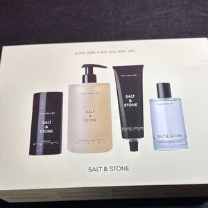 Salt & Stone Black Rose & Oud Full Body Set